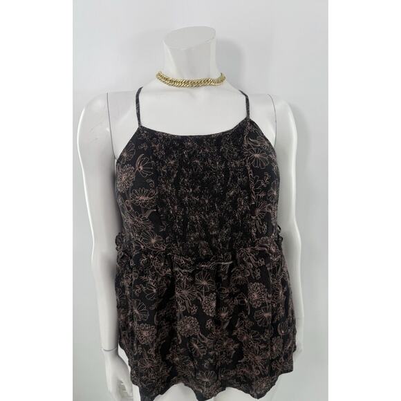 torrid Tops - NWT Torrid Floral Rayon High Neck Camisole Size 00 10